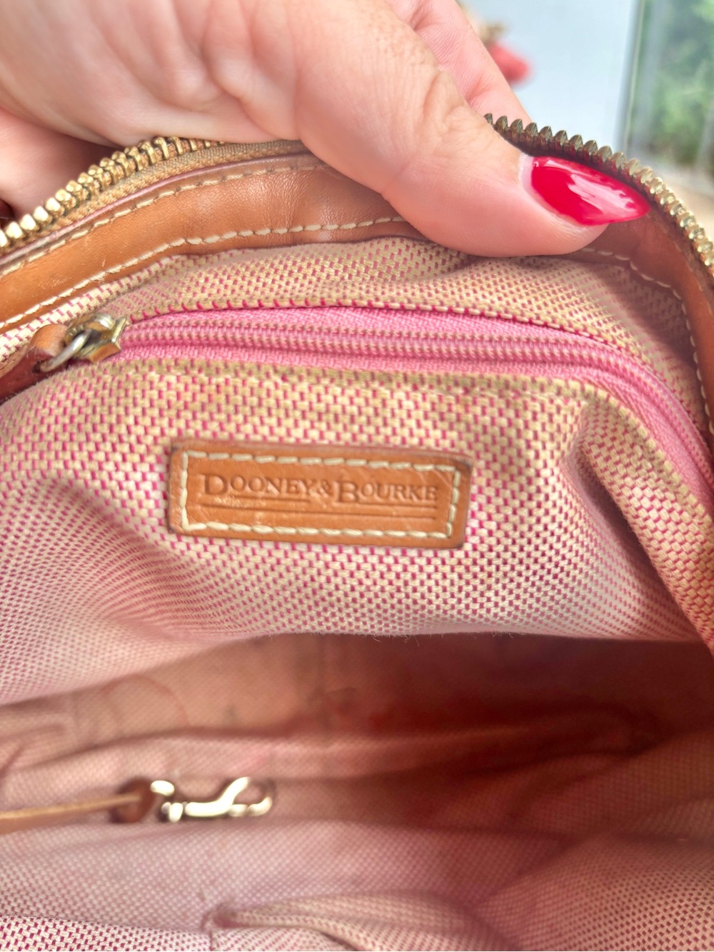 vintage y2k dooney & bourke monogram hobo bag GUC - Picture 13 of 15